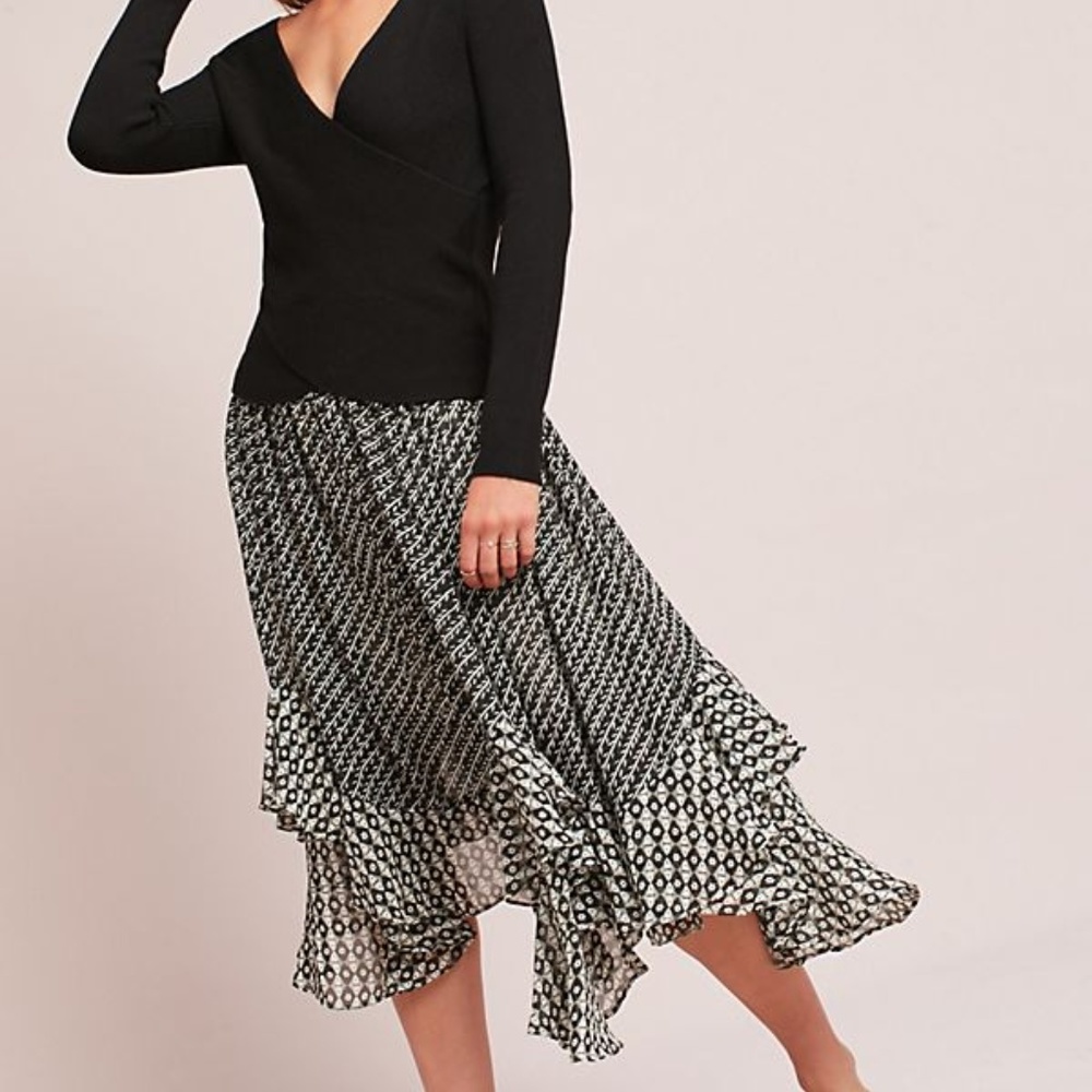 Theola Maxi Skirt from Anthropologie